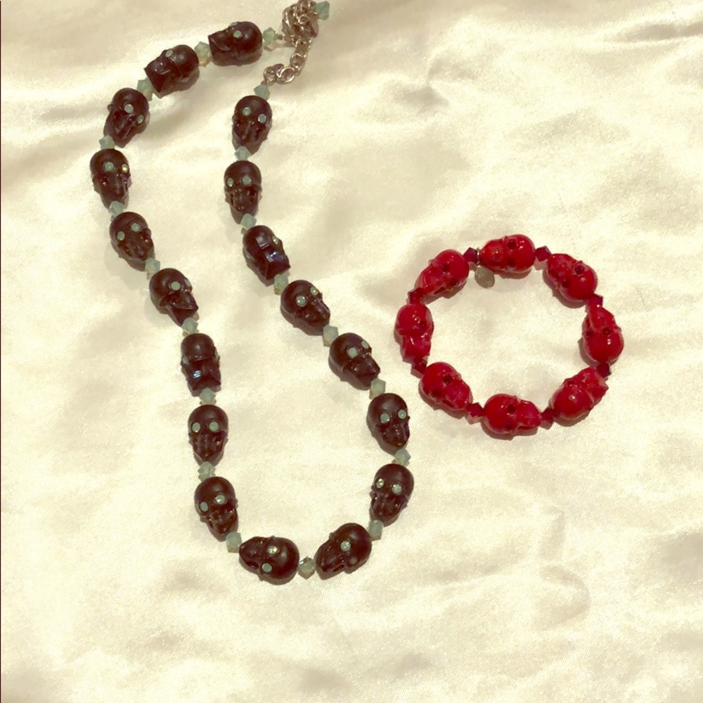 Tarina Tarantino necklace and bracelet